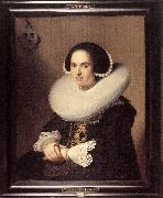 Portrait of Willemina van Braeckel er